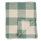 Salinas Gingham Tablecloth Turquoise