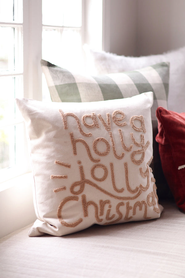 20x20 Jolly Christmas Pillow