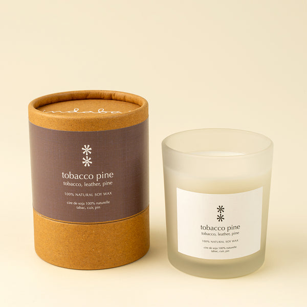 Tobacco Pine Soy Candle