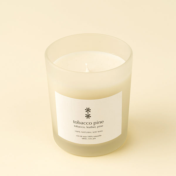 Tobacco Pine Soy Candle