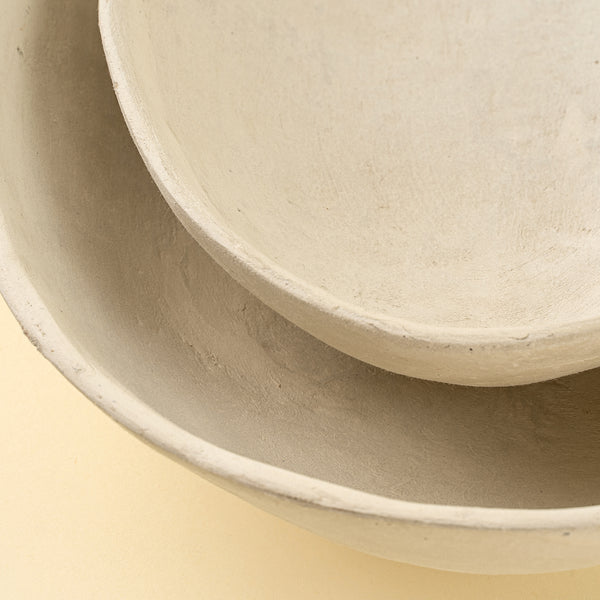 Pedestal Paper Mache Tray L
