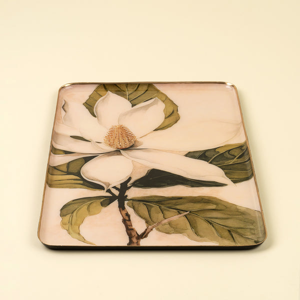 Magnolia Decorative Enameled Tray XL