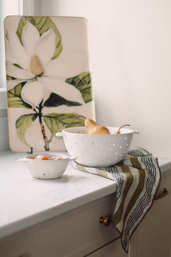 Magnolia Decorative Enameled Tray XL