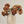 Autumn Hydrangea Spray, Burnt Orange