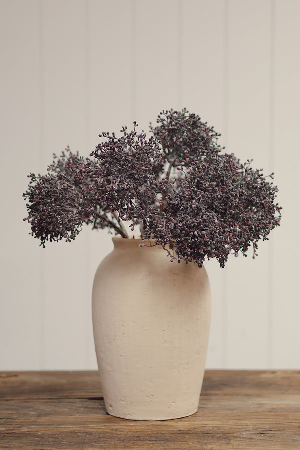 Viburnum Berry Stem, Deep Purple