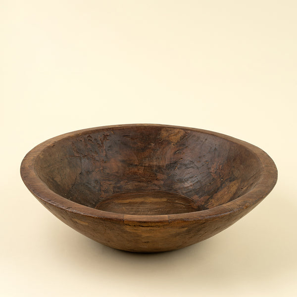 Found Vintage Wooden Bowl