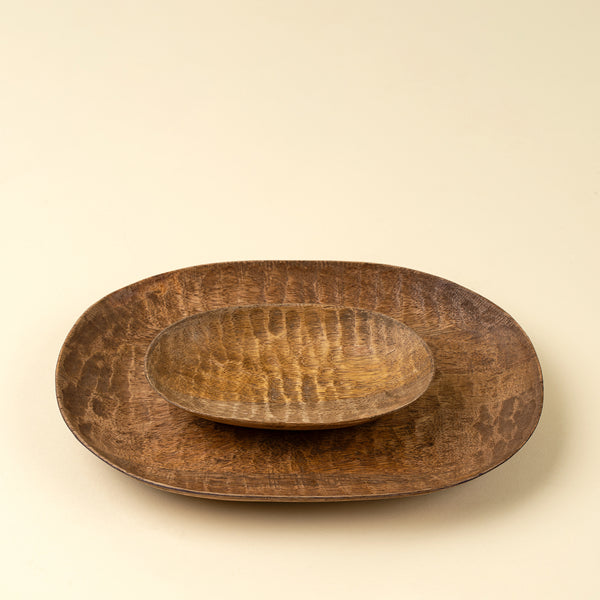 Terrain Carved Dish L