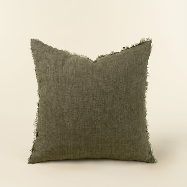 20x20 Lina Linen Pillow Mink