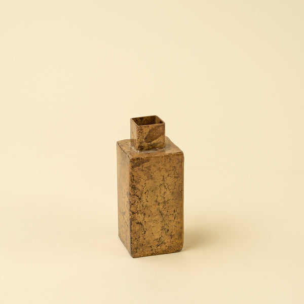 Forma Iron Vase S, Antique Gold