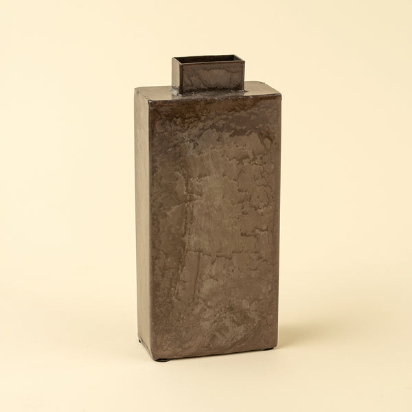 Forma Iron Vase L, Brown