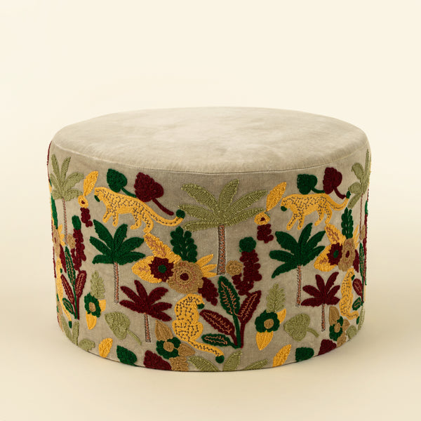 Velvet Grove Upholstered Stool S