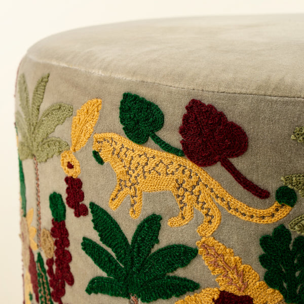 Velvet Grove Upholstered Stool S