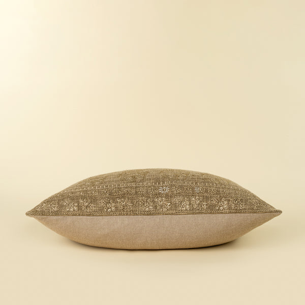 16x24 Nisha Embroidered Pillow, Sage