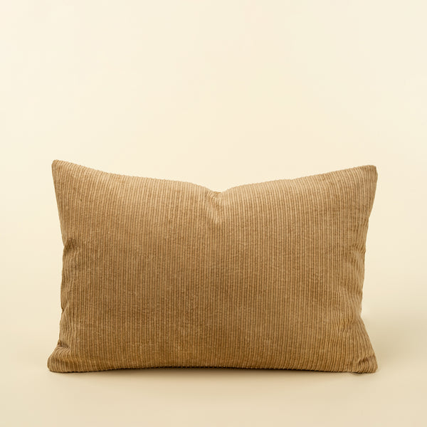 16x24 Wide Wale Corduroy Pillow, Gold