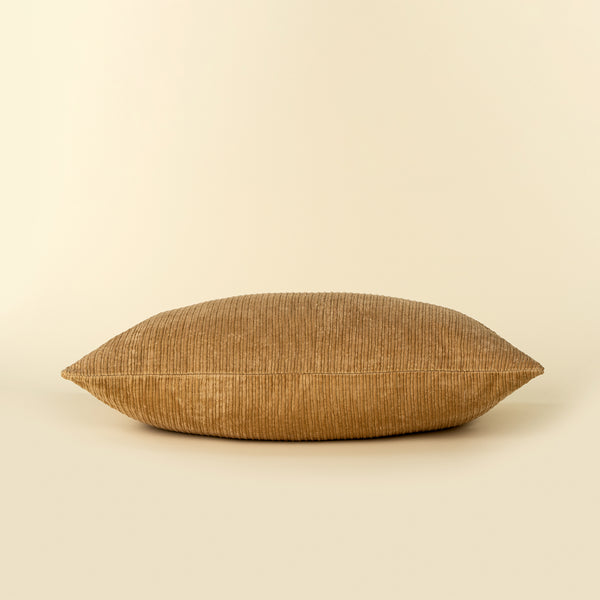 16x24 Wide Wale Corduroy Pillow, Gold