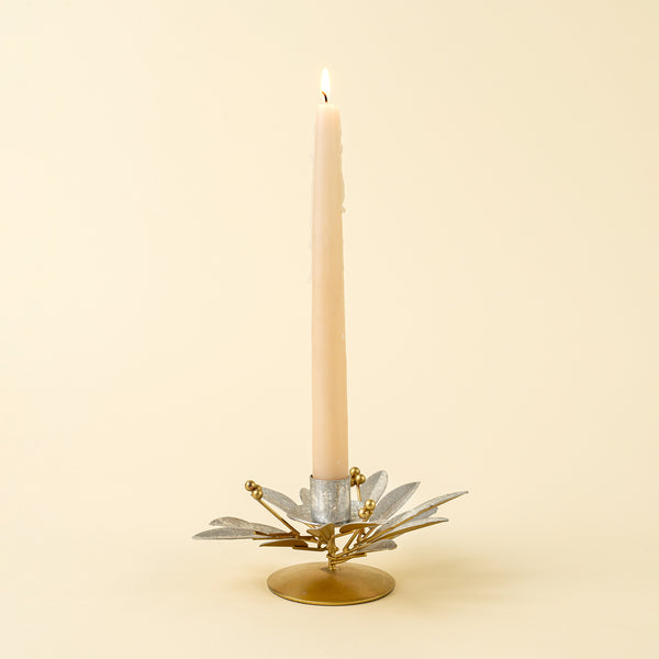 Winter Flora Candle Holder S