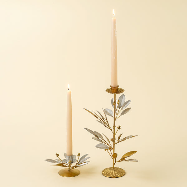 Winter Flora Candle Holder S