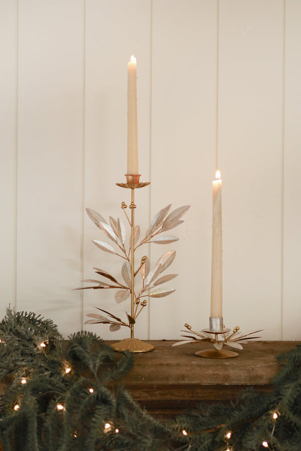 Winter Flora Candle Holder S