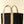 Jute Tall Laundry Tote, Black