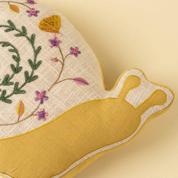 Spring Snail Pillow