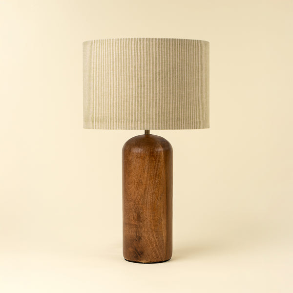 Stripe Block Print Lampshade
