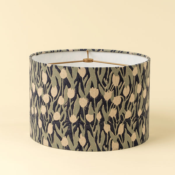 Madhavi Block Print Lampshade