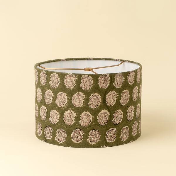 Sola Block Print Lampshade