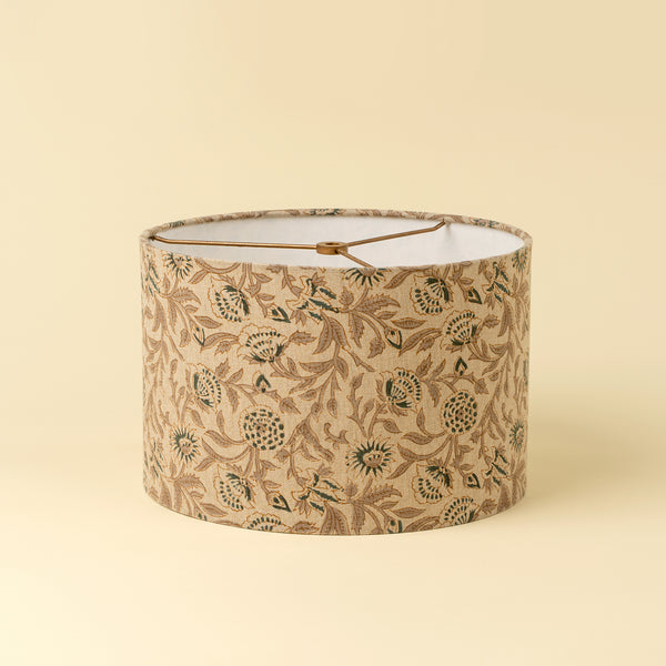Sundari Block Print Lampshade
