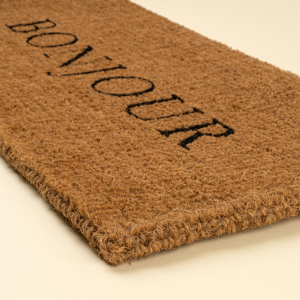 Bonjour Coir Doormat L