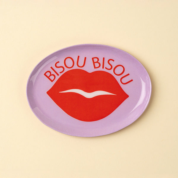Bisou Bisou Decorative Enameled Tray