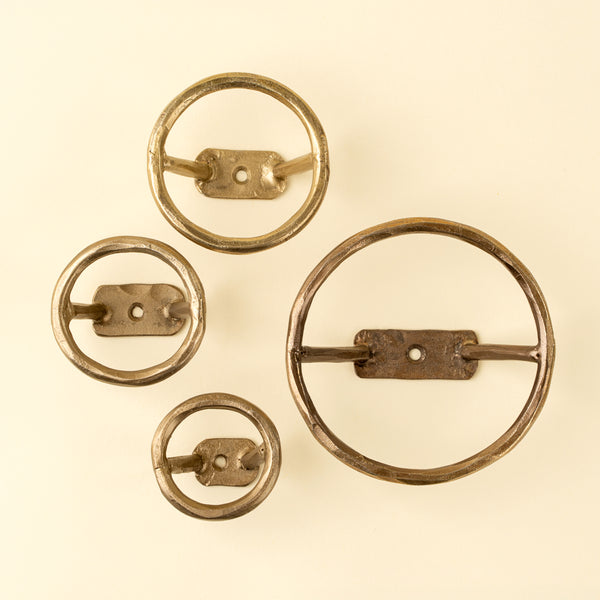 Hand Forged Ring Hook S/4