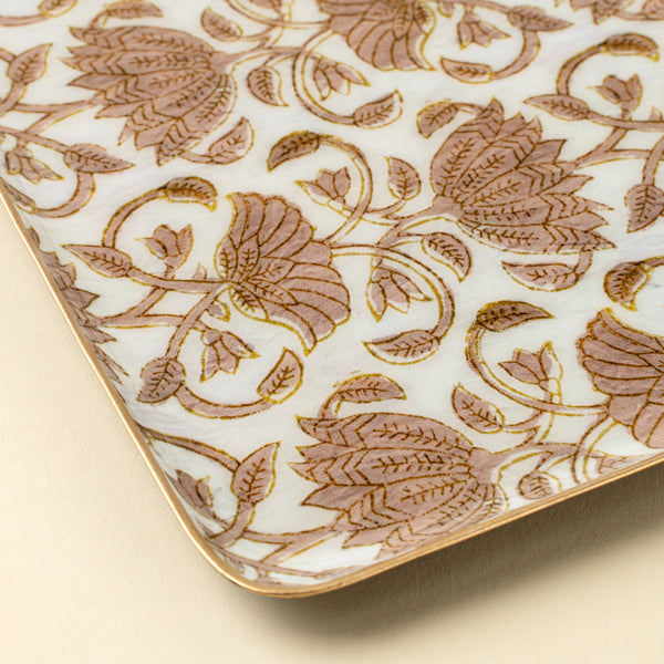 Loti Decorative Enameled Tray L