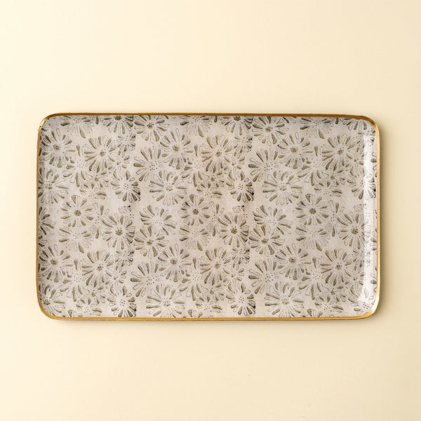 Kalyani Decorative Enameled Tray L
