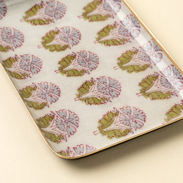 Nandini Decorative Enameled Tray S