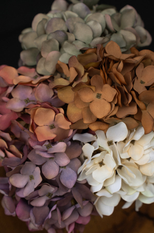 Hydrangea Bouquet, Vintage Green