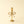 Bow Forged Candlestick S, Gold