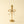 Bow Forged Candlestick M, Gold