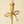 Bow Forged Candlestick M, Gold