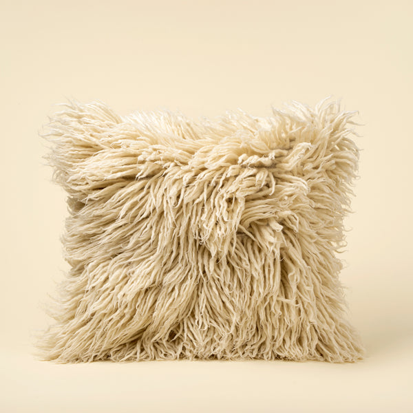 20x20 Flokati Pillow