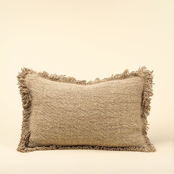 16x24 Linen Fringe Pillow