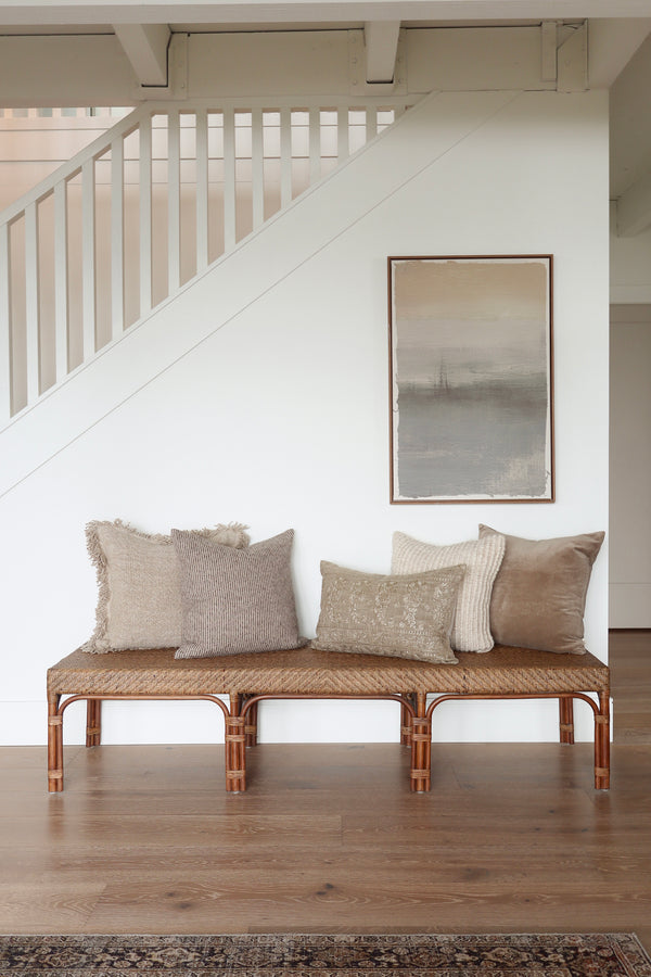 20x20 Linen Fringe Pillow