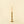 Petra Forged Candlestick S, Gold