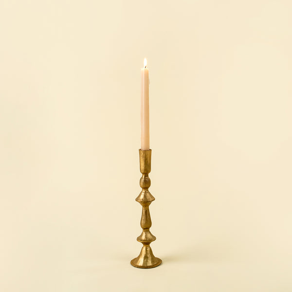 Petra Forged Candlestick S, Gold
