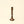 Caldera Forged Candlestick S, Rustic Brass