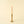 Caldera Forged Candlestick S, Gold