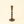 Ember Forged Candlestick L, Rustic Brass