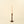 Ember Forged Candlestick L, Rustic Brass