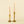 Ember Forged Candlestick S, Gold