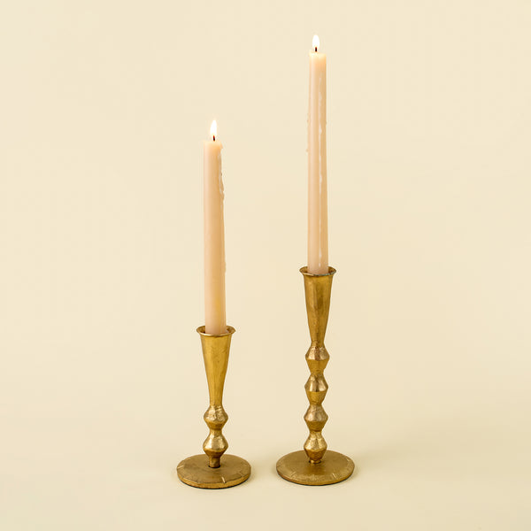 Ember Forged Candlestick L, Gold