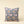 20x20 Block Print Pillow, Blue
